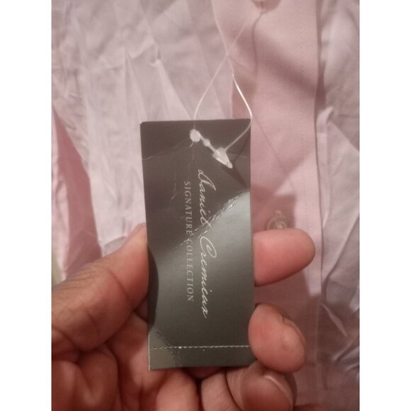 Daniel Cremieux Shirt Signature Collection Shirt Nwt Button Front Large L Pink - Picture 3 of 12